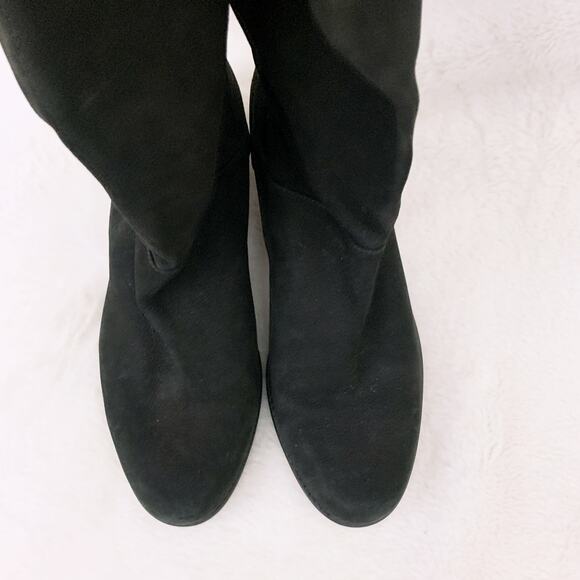 Stuart Weitzman Dunkirk Nubuck Boots - Picture 10 of 12